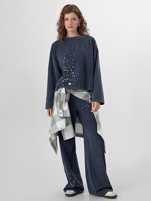 MARK FORMELLE Комплект 570880 192016 ACID WASH серо -синий +печать