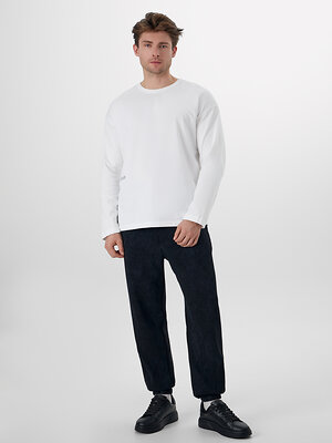 MARK FORMELLE Брюки 571012 181263 ACID WASH черный