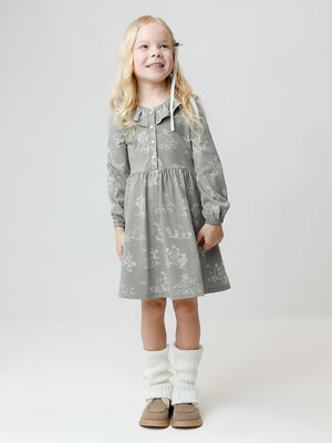 CROCKID Платье 571137 КР 5897 зеленый