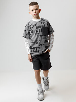 CROCKID Шорты 571218 КР 400858 темно-серый