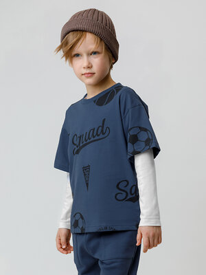 CROCKID Футболка 571221 КР 302792 синий