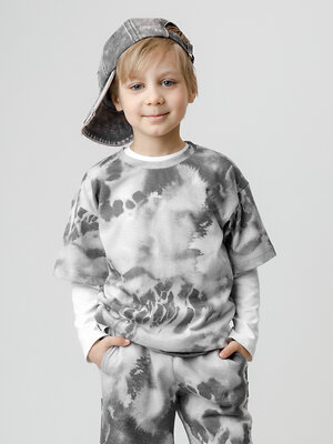 CROCKID Футболка 571222 КР 302804 светло-серый5