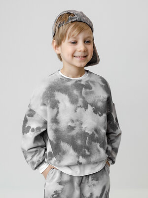 CROCKID Свитшот 571224 КР 302805 светло-серый5