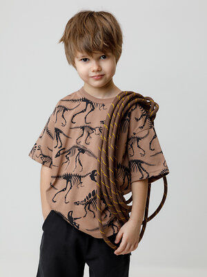 CROCKID Футболка 571233 КР 302852 кофейный