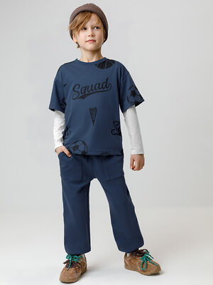 CROCKID Брюки 571250 КР 400836 синий