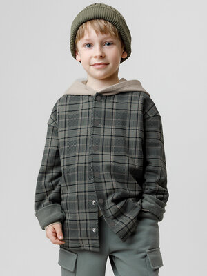 CROCKID Рубашка 571263 КР 302780 зеленый