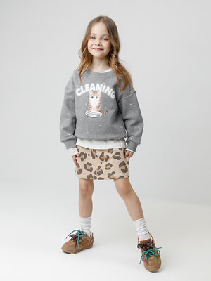 CROCKID Свитшот 571280 КР 302834 серый