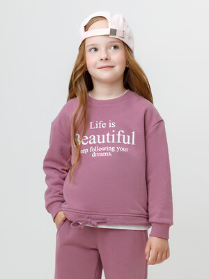 CROCKID Свитшот 571298 КР 302827 бордовый