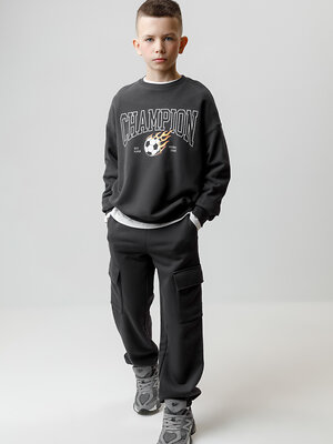 CROCKID Брюки 571397 КР 400854 темно-серый