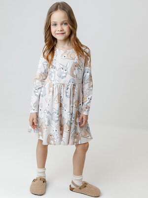 CROCKID Платье 571407 КР 5786 бежевый