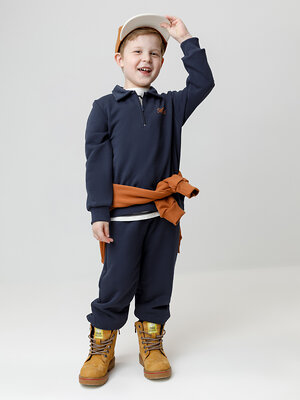 CROCKID Свитшот 571413 КР 302798 темно-синий