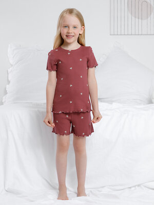 CROCKID Пижама 571444 К 1652 коричневый