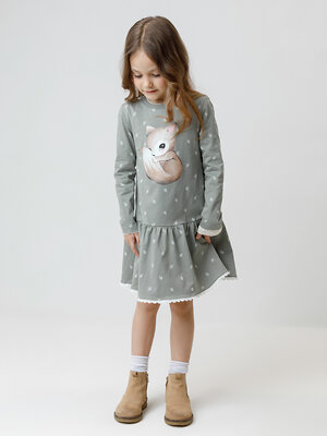 CROCKID Платье 571467 КР 5960 хаки