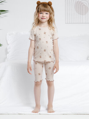 CROCKID Пижама 571469 К 1632 бежевый