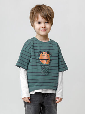 CROCKID Футболка 571470 КР 302800 зеленый