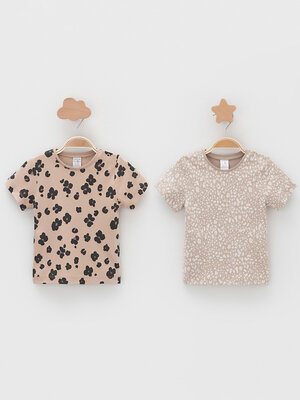 CROCKID Футболка 571521 К 301156-2уп бежевый