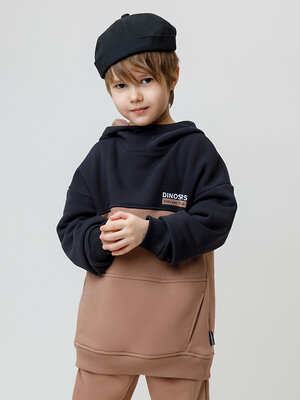 CROCKID Худи 571602 КР 302162 кофейный