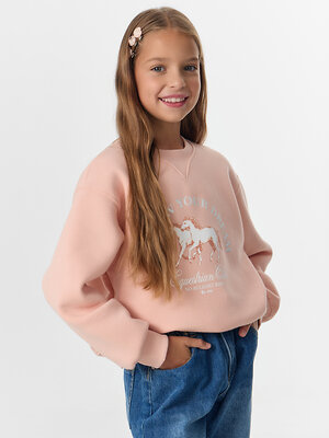 MARK FORMELLE Свитшот 571687 127982 розовый +печать