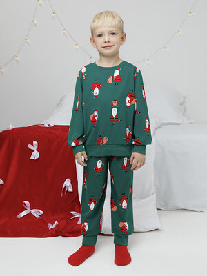 CROCKID Пижама 571711 К 1663 зеленый