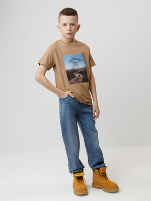 CROCKID Футболка 571719 КР 302840 коричневый