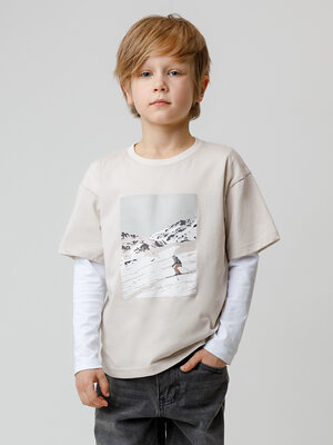 CROCKID Футболка 571731 КР 302799 бежевый