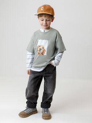 CROCKID Футболка 571772 КР 302915 хаки