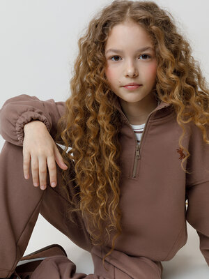 CROCKID Свитшот 571787 КР 302821 кофейный