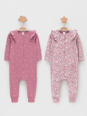 CROCKID Комбинезон 571821 К 6534-2уп розовый