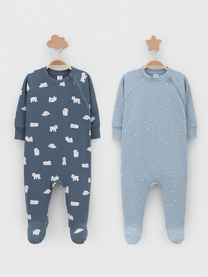 CROCKID Комбинезон 571876 К 6444-2уп синий