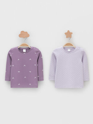 CROCKID Джемпер 571883 К 302520-2уп фиолетовый