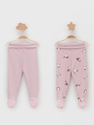 CROCKID Ползунки 571888 К 400220-2уп розовый