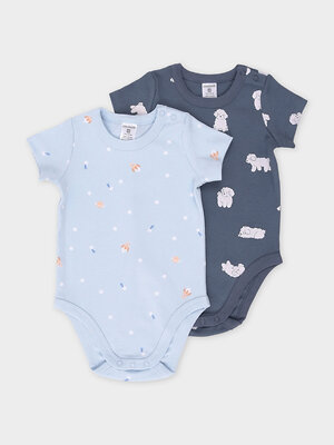 CROCKID Боди 571898 К 6073-2уп голубой