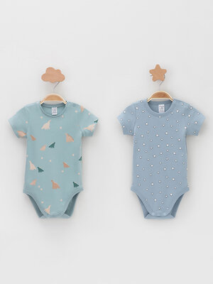 CROCKID Боди 571916 К 6073-2уп голубой