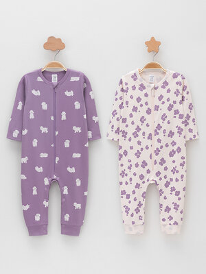 CROCKID Комбинезон 571923 К 6522-2уп фиолетовый