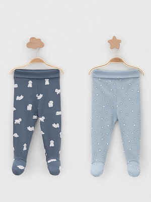 CROCKID Ползунки 571931 К 400220-2уп синий