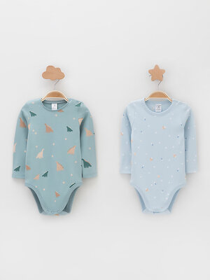 CROCKID Боди 571933 К 6087-2уп голубой