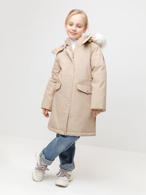 CROCKID Пальто 571987 ВК 38107/9 ГР светло-бежевый