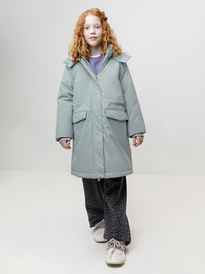 CROCKID Пальто 572002 ВК 38107/11 ГР зеленый