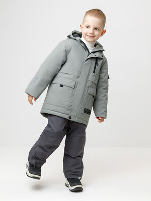 CROCKID Куртка 572051 ВК 36105/1 ГР (104-122) серый
