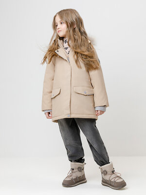 CROCKID Куртка 572244 ВК 38112/4 ГР светло-бежевый