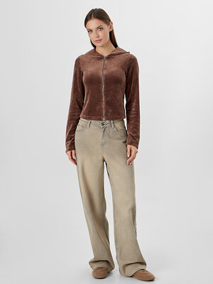 MARK FORMELLE Толстовка 572250 172124 шоколад +печать