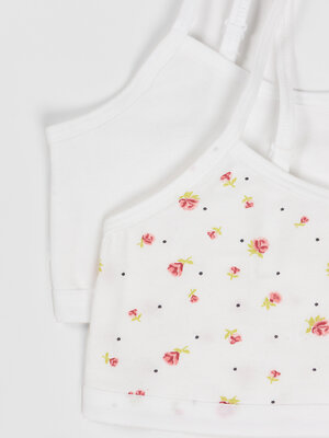 MARK FORMELLE Бюстье 572274 517718-2 белый +цветочки на белоснежном