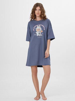 MARK FORMELLE Туника 572368 512079 т.серый +печать2