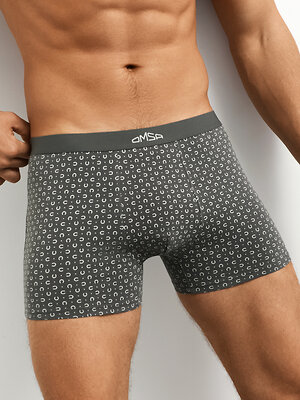 Omsa Трусы 572385 OmU 1234-25B Style Боксеры муж. с откр.резинкой, CO Grigio (Серый)