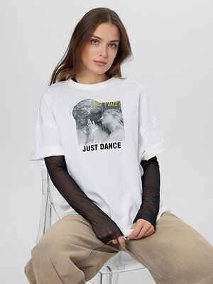 MARK FORMELLE Футболка 572412 112953 белый +печать10