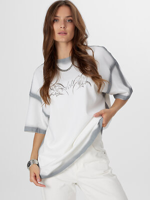 MARK FORMELLE Футболка 572415 112953 белый +печать