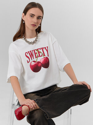 MARK FORMELLE Футболка 572418 112961 белый +печать