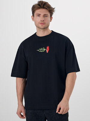 MARK FORMELLE Футболка 572434 111892 черный +печать