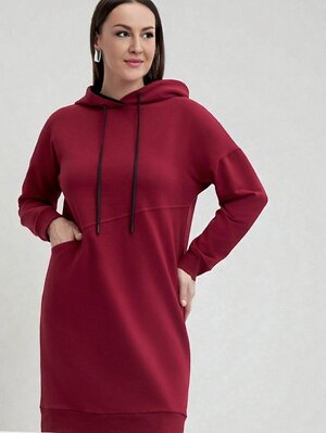 AandOstudio Платье 572444 ПС60004 красный/бордовый