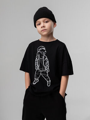 Bodo Футболка 572503 4-365MU черный